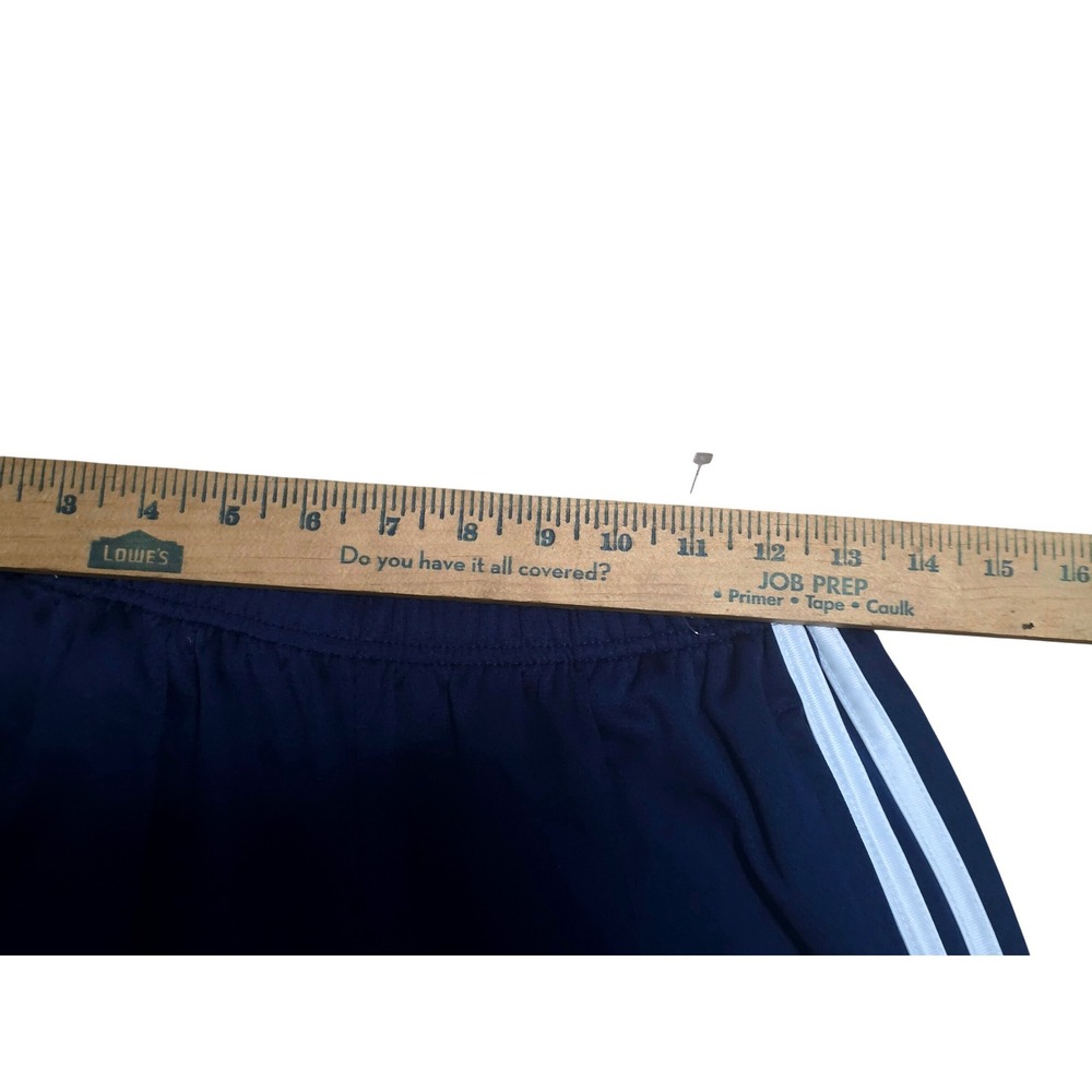 Athletic Works Navy Blue Striped Wide Leg Track‎ Pants Womens Small 4-6 A11 - Picture 3 of 10